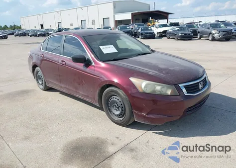 2010 Honda Accord 2.4 Lx z USA, uszkodzony, nr VIN 1HGCP2F34AA005186
